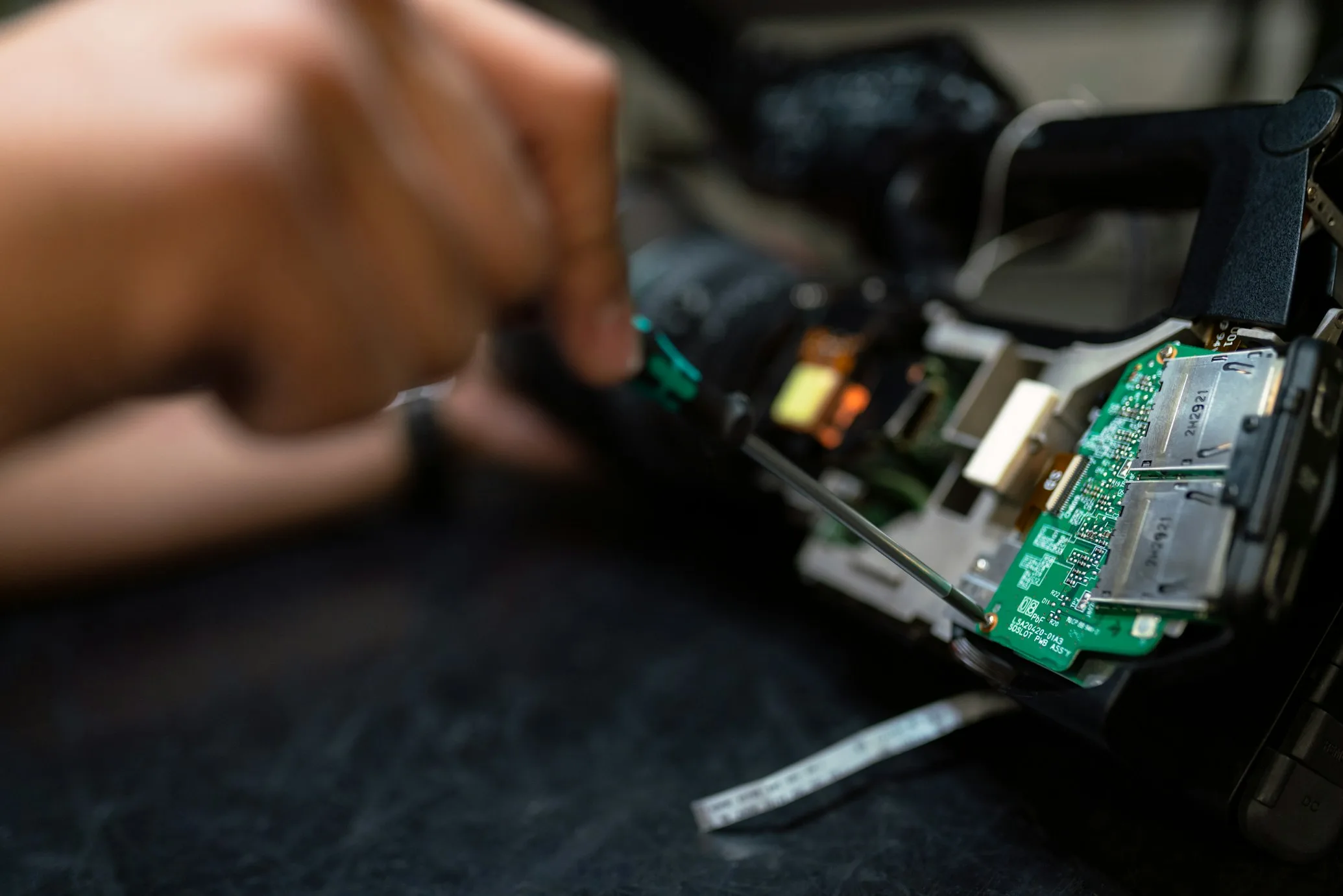 Technician at work